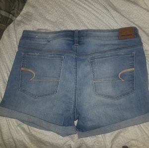 Midi denim shorts size 12